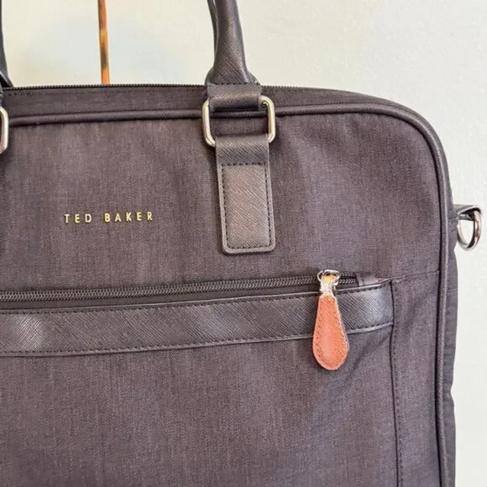 Ted Baker Briefcase Document Messenger Portfolio … - image 7